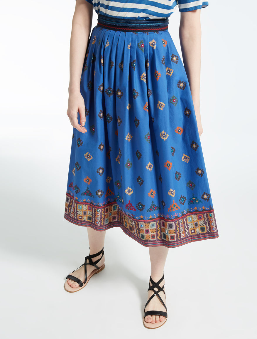 Cotton poplin skirt Weekend Maxmara Cotton poplin skirt Weekend Maxmara