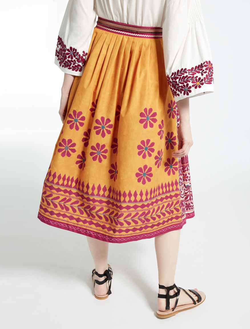Cotton poplin skirt Weekend Maxmara Cotton poplin skirt Weekend Maxmara