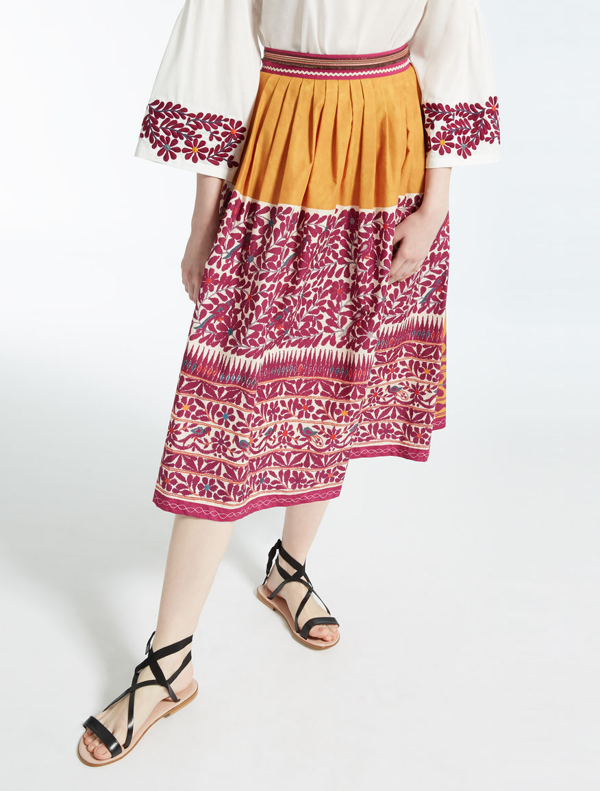 Cotton poplin skirt Weekend Maxmara Cotton poplin skirt Weekend Maxmara