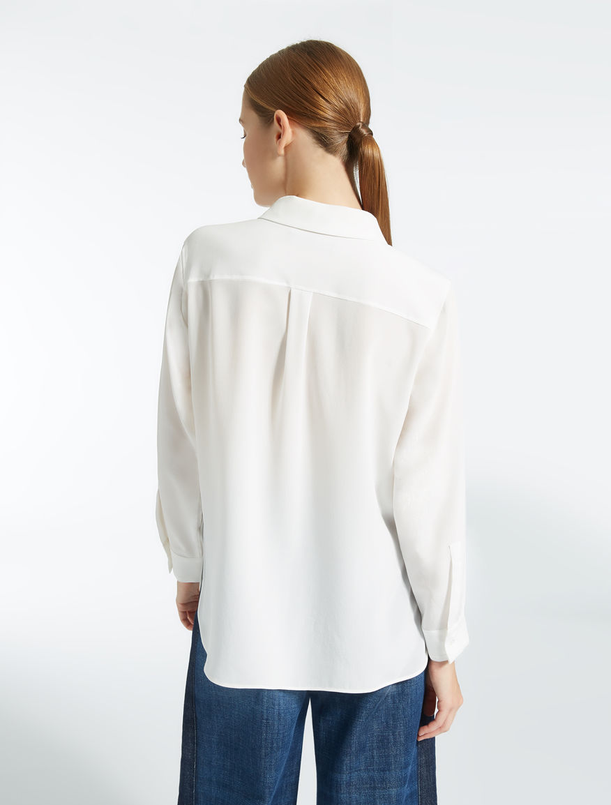 Silk crêpe de chine shirt Weekend Maxmara Silk crêpe de chine shirt Weekend Maxmara