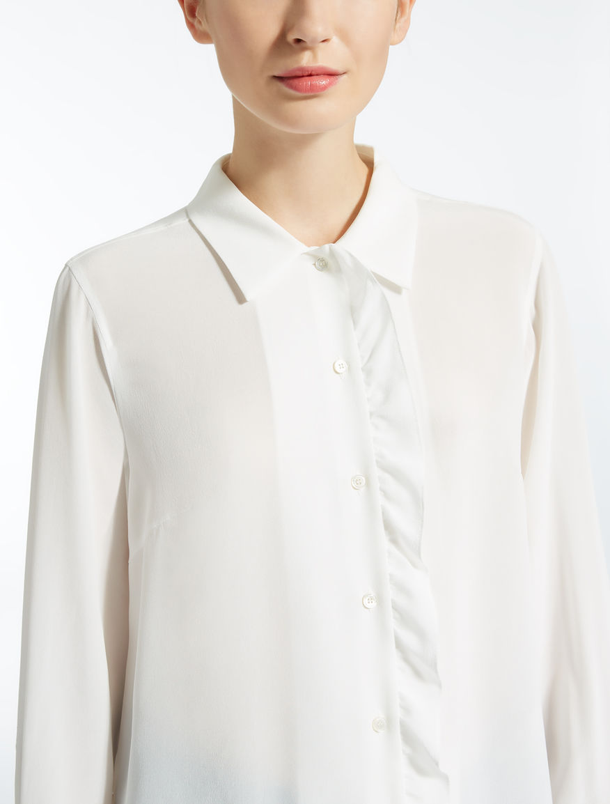 Silk crêpe de chine shirt Weekend Maxmara Silk crêpe de chine shirt Weekend Maxmara