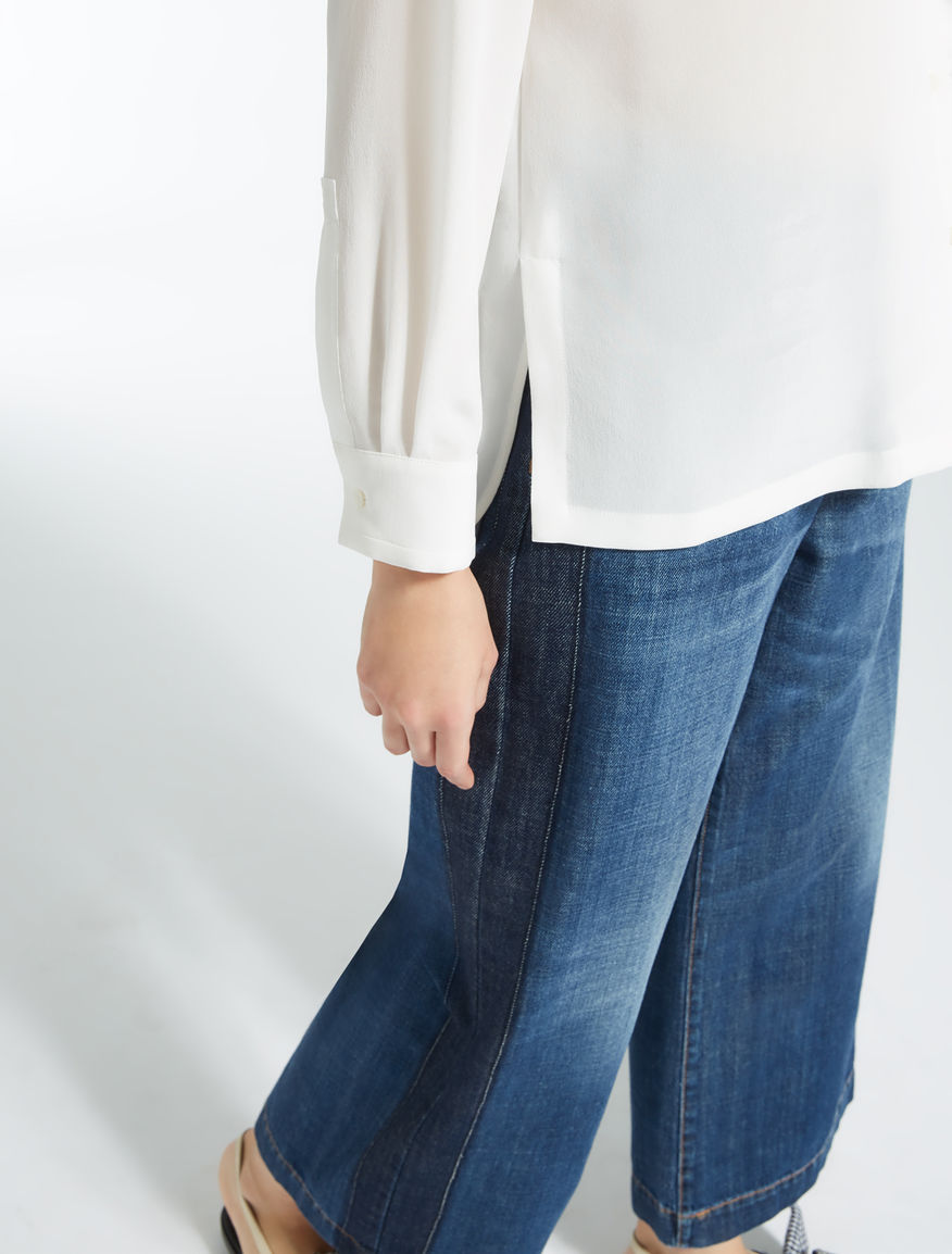 Silk crêpe de chine shirt Weekend Maxmara Silk crêpe de chine shirt Weekend Maxmara
