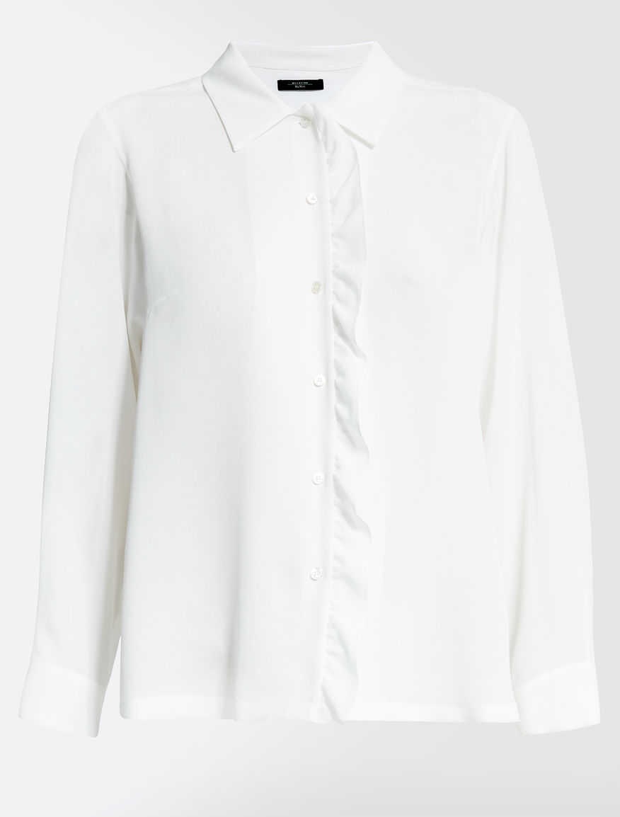 Silk crêpe de chine shirt Weekend Maxmara Silk crêpe de chine shirt Weekend Maxmara