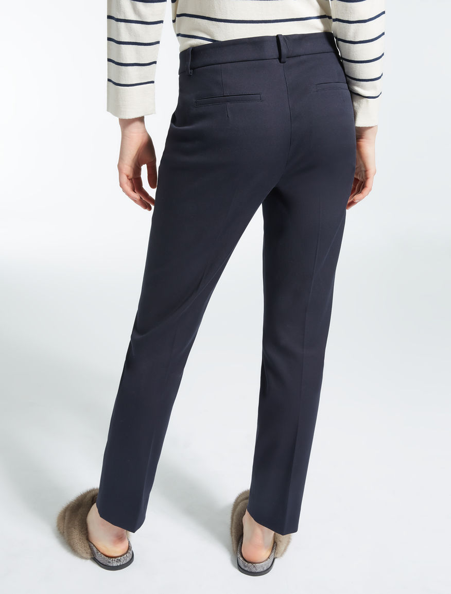 Stretch cotton trousers Weekend Maxmara Stretch cotton trousers Weekend Maxmara