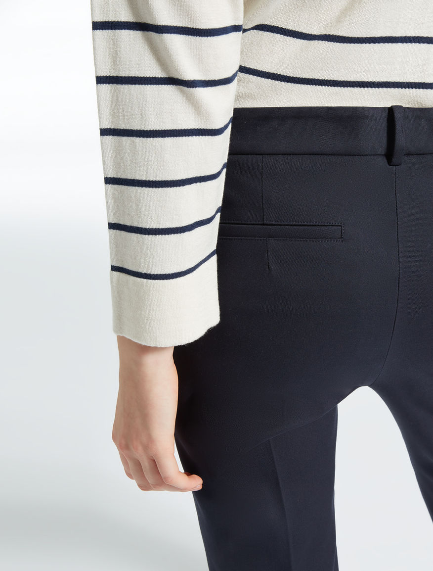Stretch cotton trousers Weekend Maxmara Stretch cotton trousers Weekend Maxmara
