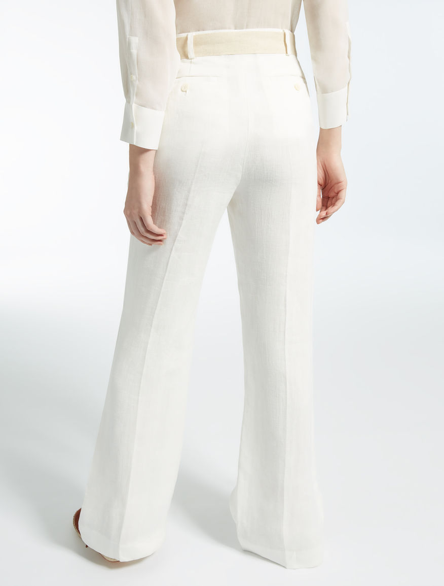 Linen trousers Weekend Maxmara Linen trousers Weekend Maxmara