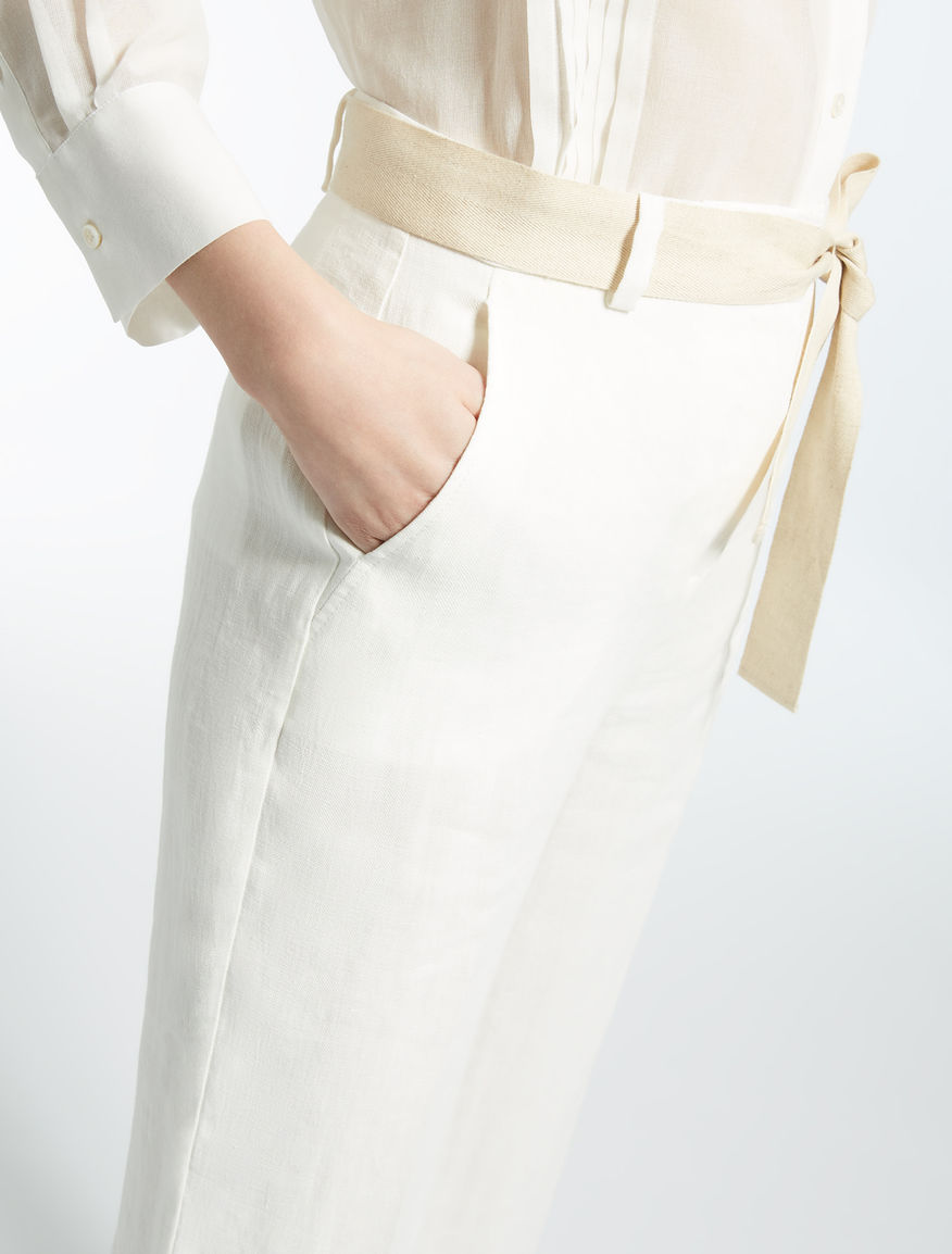 Linen trousers Weekend Maxmara Linen trousers Weekend Maxmara