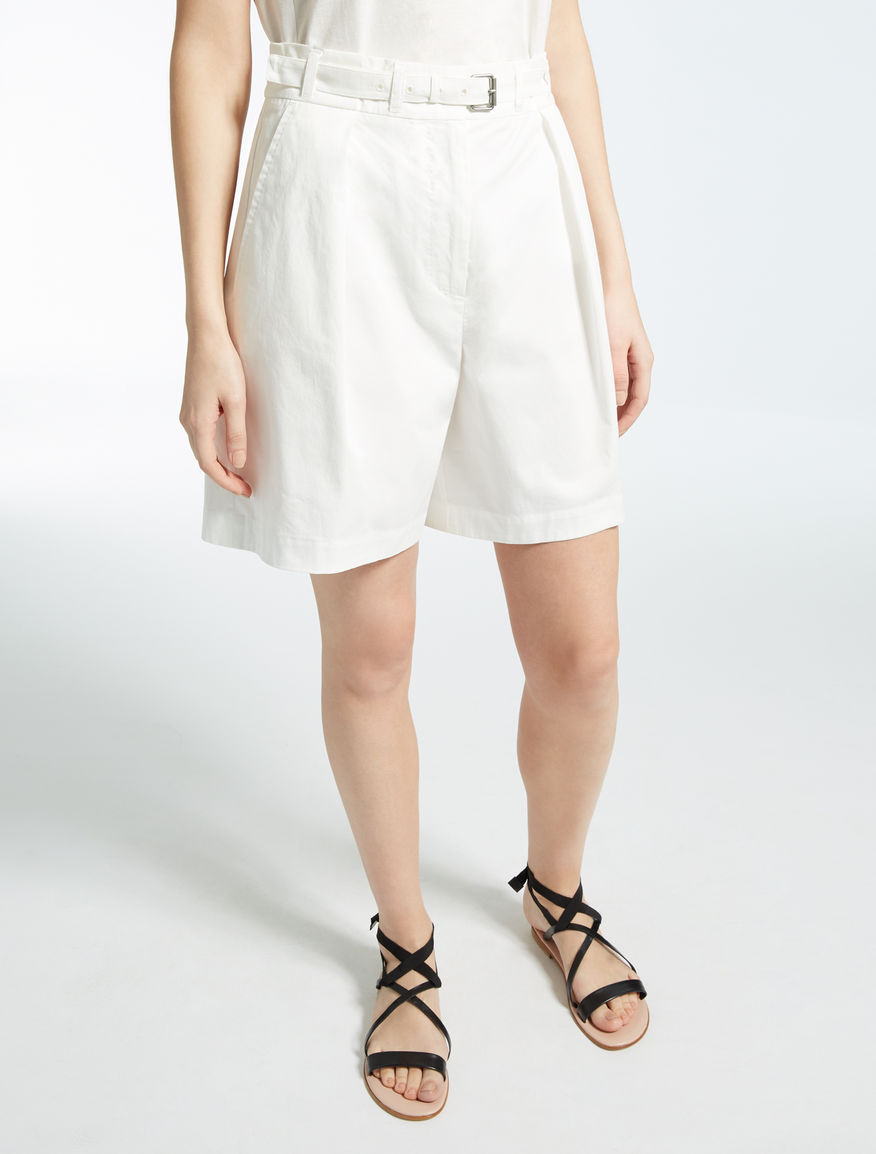 Cotton gabardine Bermuda Weekend Maxmara Cotton gabardine Bermuda Weekend Maxmara