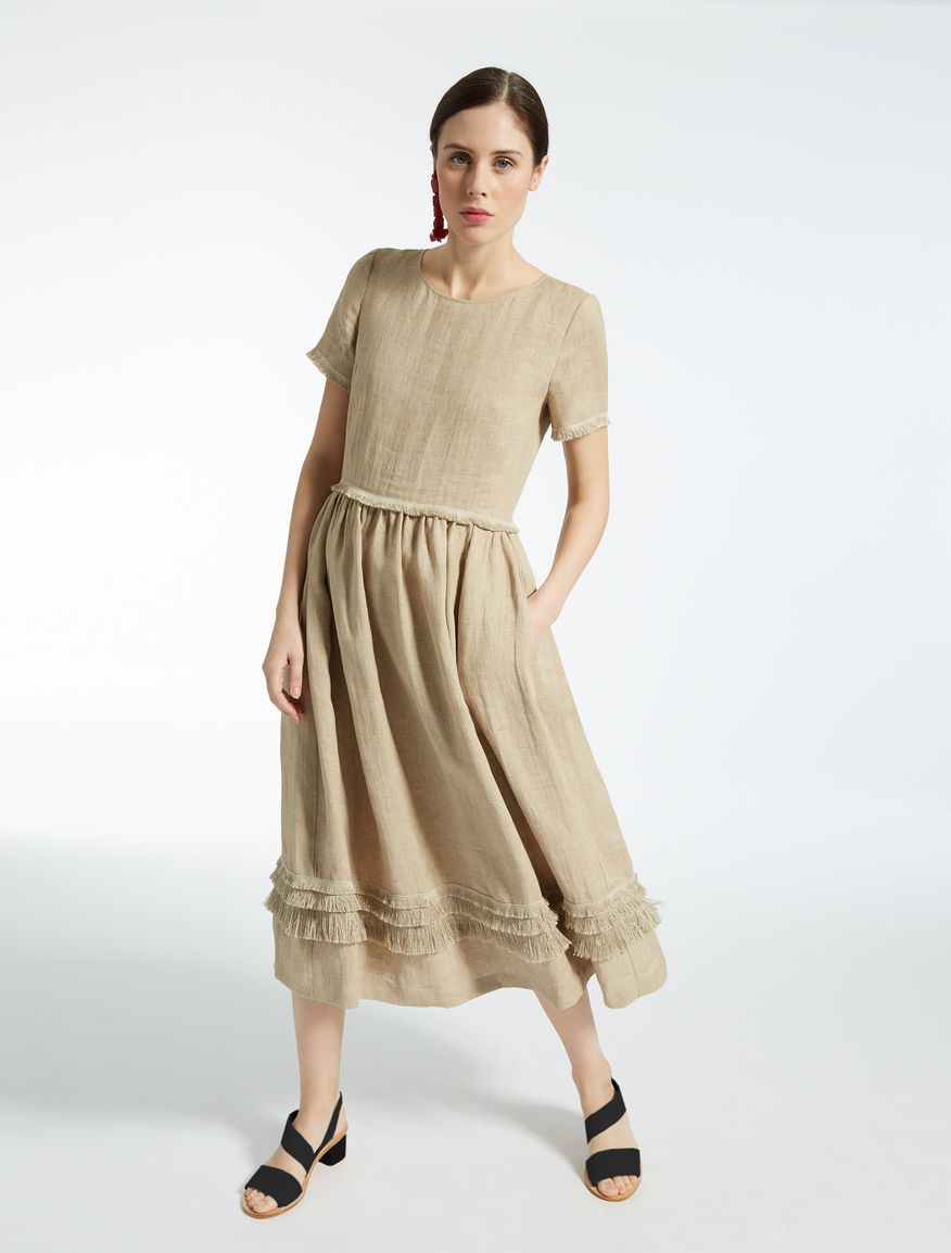 Linen dress Weekend Maxmara Linen dress Weekend Maxmara