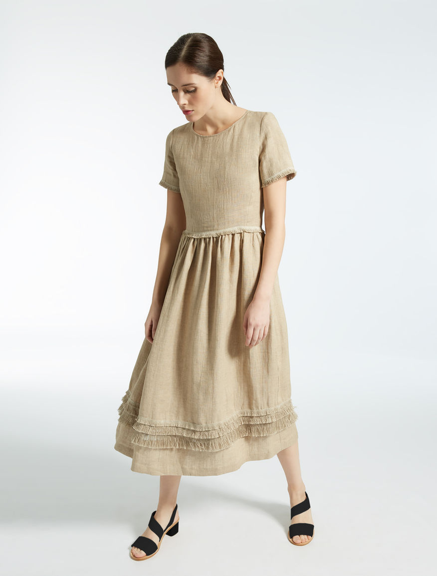 Linen dress Weekend Maxmara Linen dress Weekend Maxmara