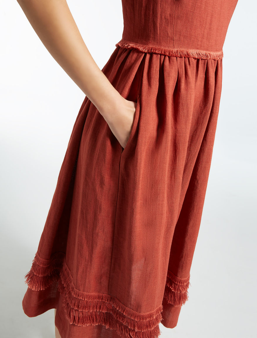 Linen dress Weekend Maxmara Linen dress Weekend Maxmara