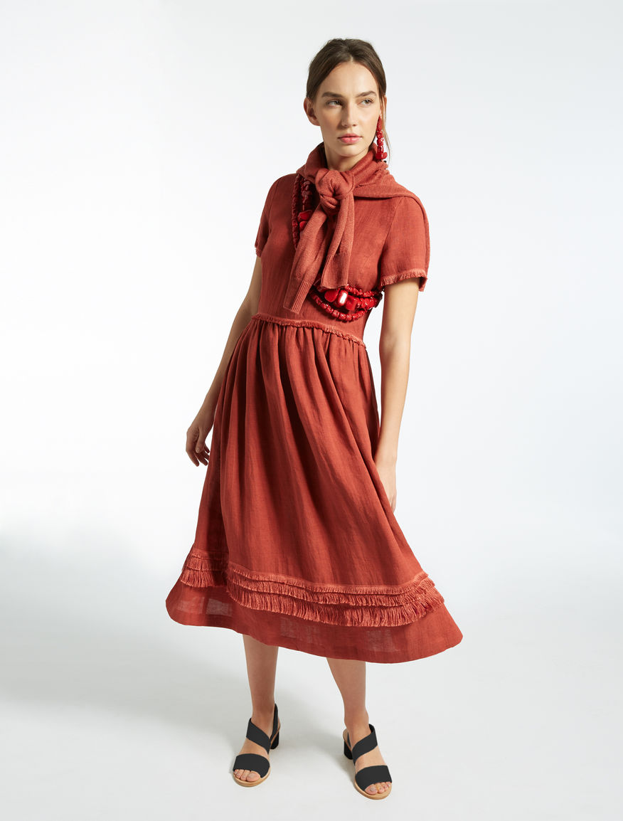 Linen dress Weekend Maxmara Linen dress Weekend Maxmara