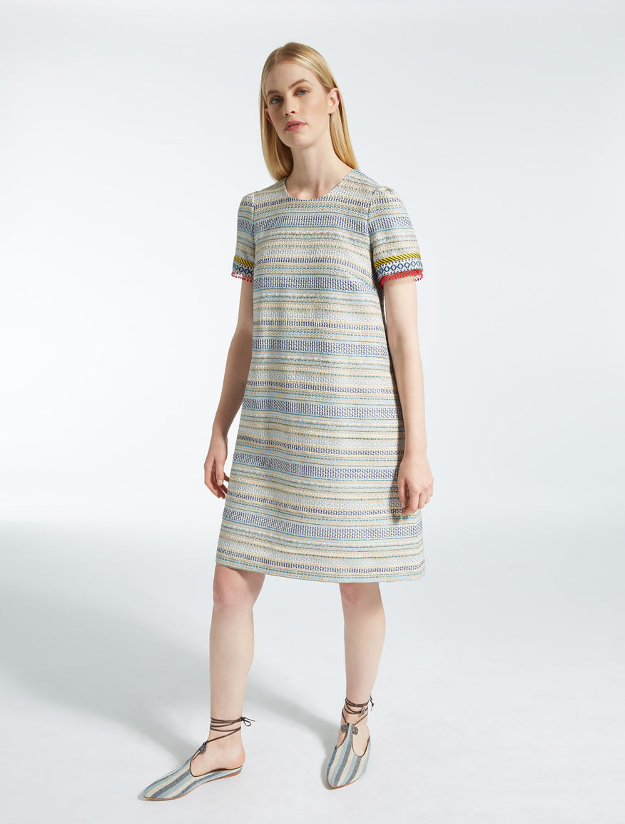 Cotton basketweave dress Weekend Maxmara Cotton basketweave dress Weekend Maxmara