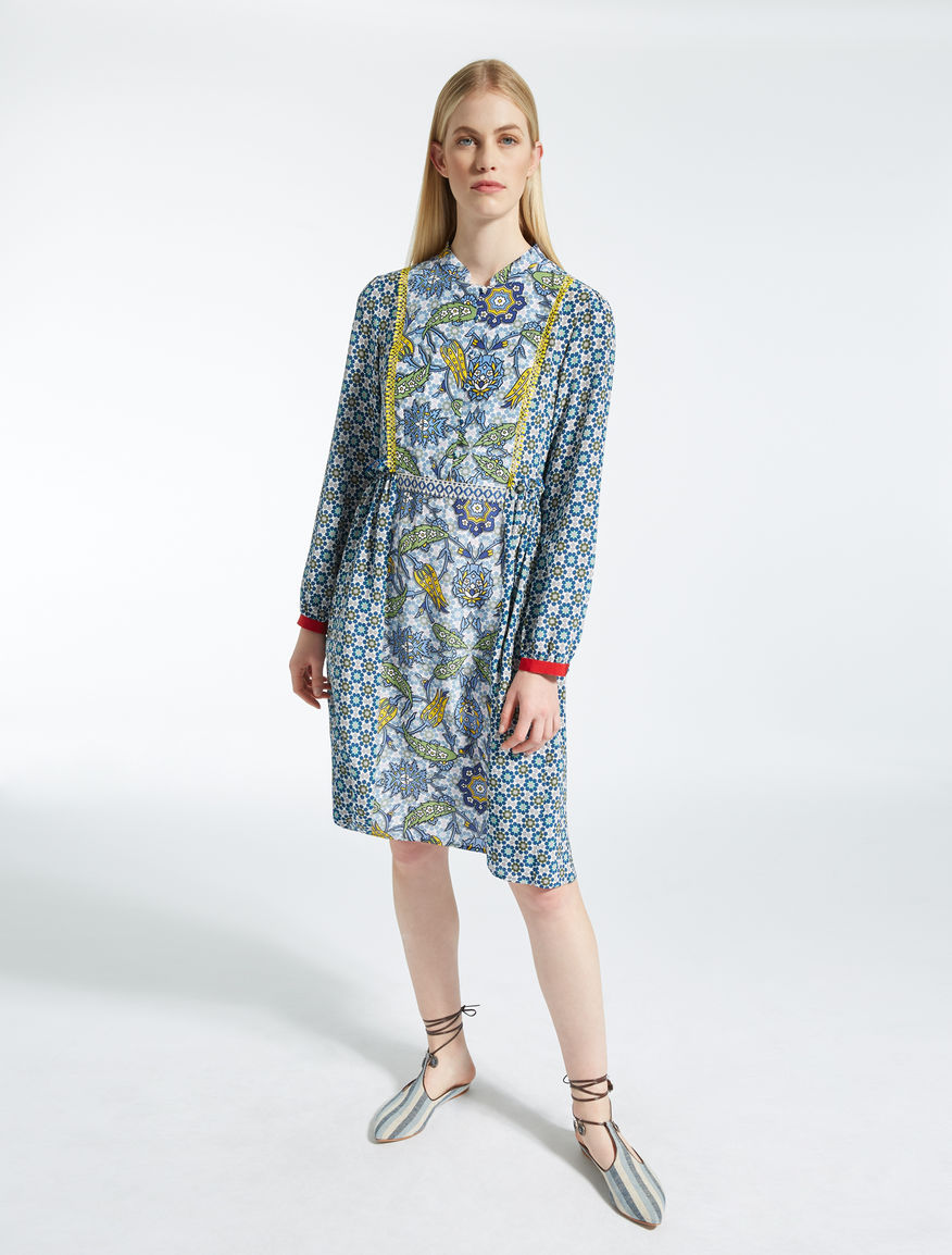 Silk crêpe de chine dress Weekend Maxmara Silk crêpe de chine dress Weekend Maxmara