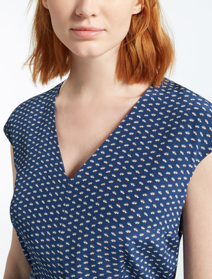 Silk crêpe de chine dress Weekend Maxmara Silk crêpe de chine dress Weekend Maxmara