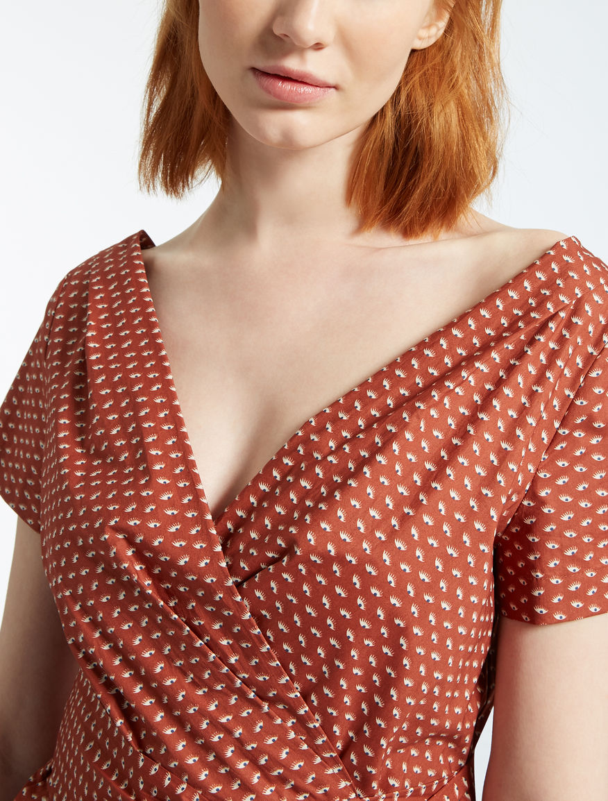 Cotton poplin dress Weekend Maxmara Cotton poplin dress Weekend Maxmara