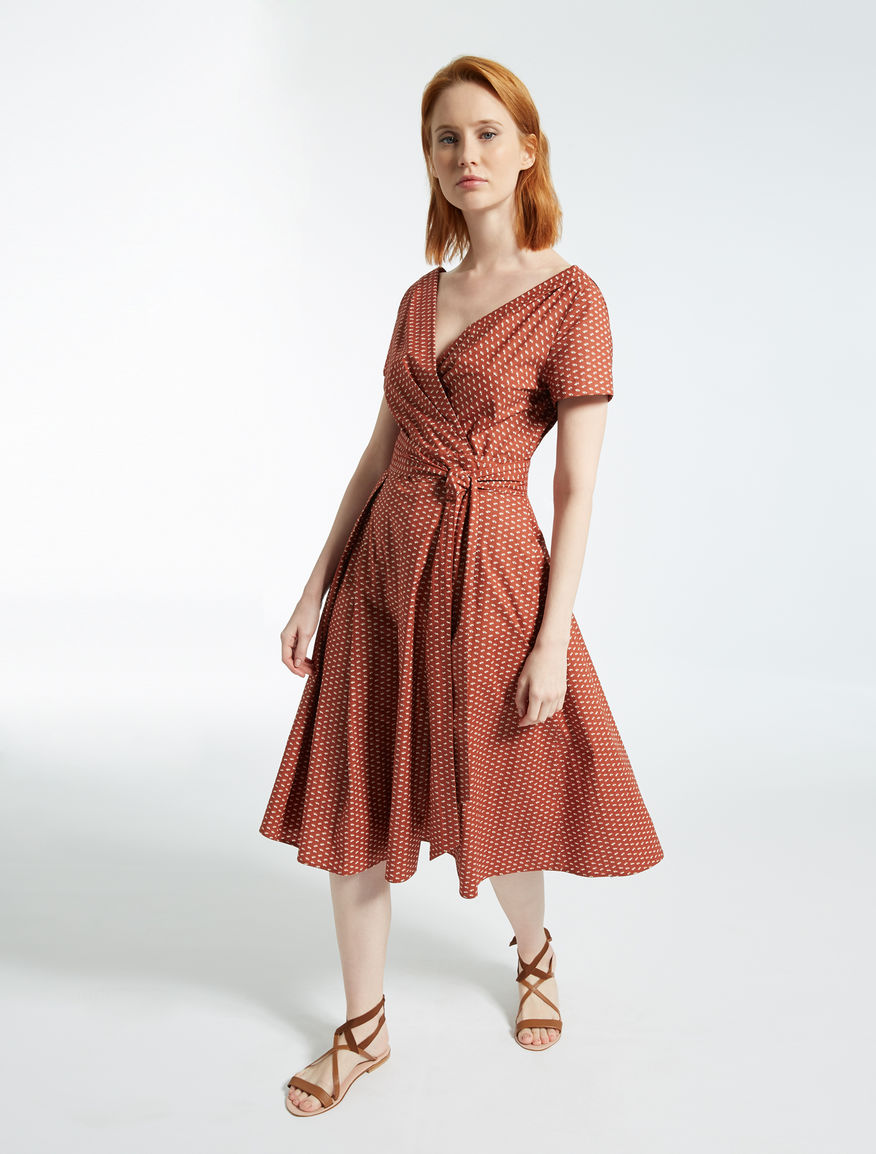 Cotton poplin dress Weekend Maxmara Cotton poplin dress Weekend Maxmara