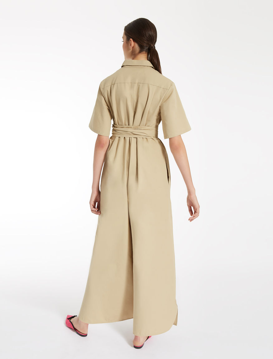 Cotton faille jumpsuit Weekend Maxmara Cotton faille jumpsuit Weekend Maxmara