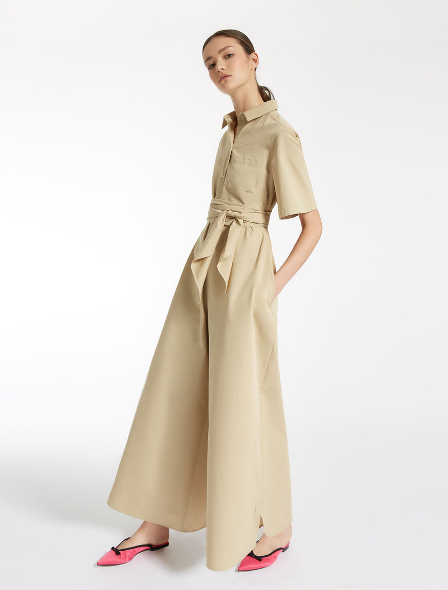 Cotton faille jumpsuit Weekend Maxmara Cotton faille jumpsuit Weekend Maxmara