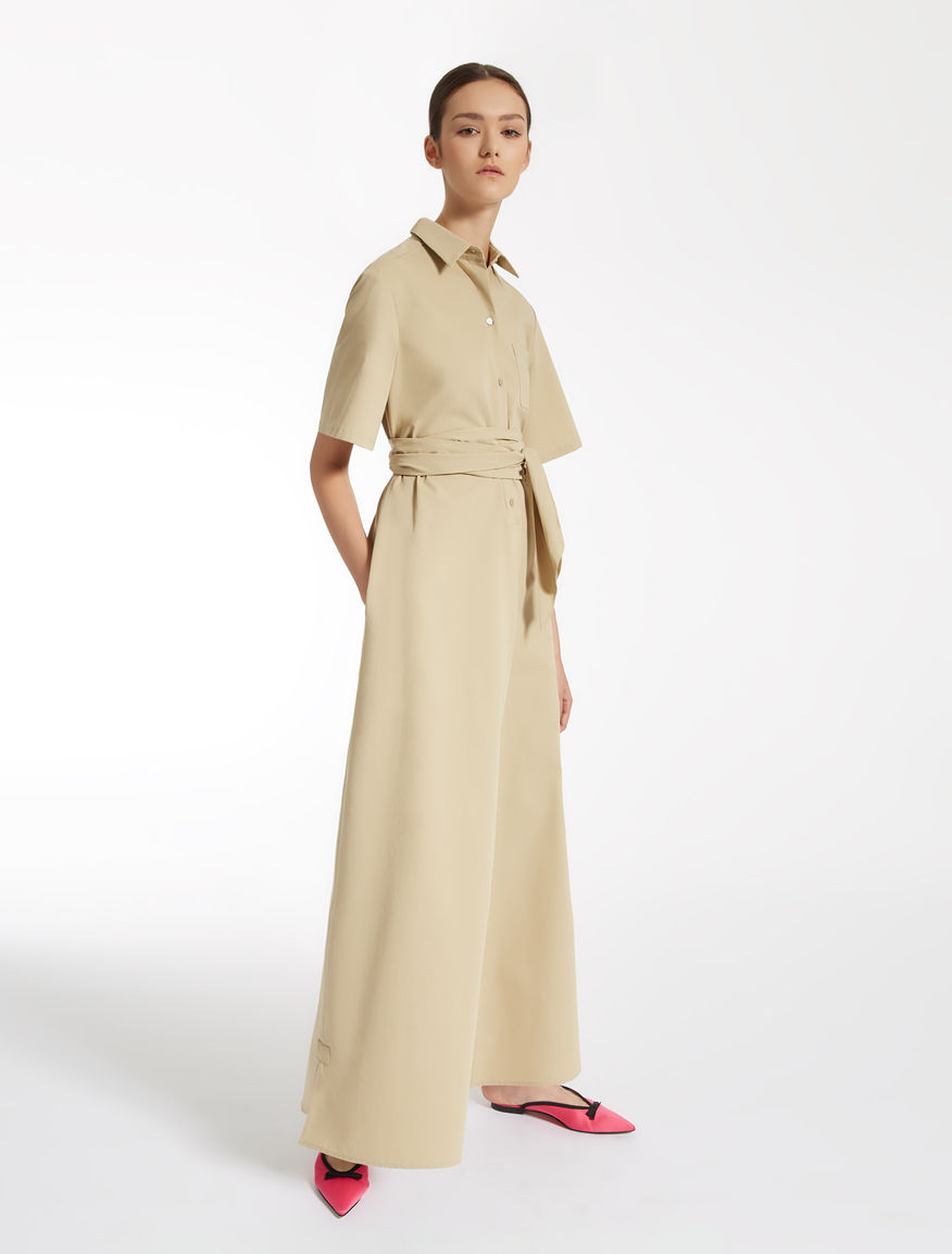 Cotton faille jumpsuit Weekend Maxmara Cotton faille jumpsuit Weekend Maxmara