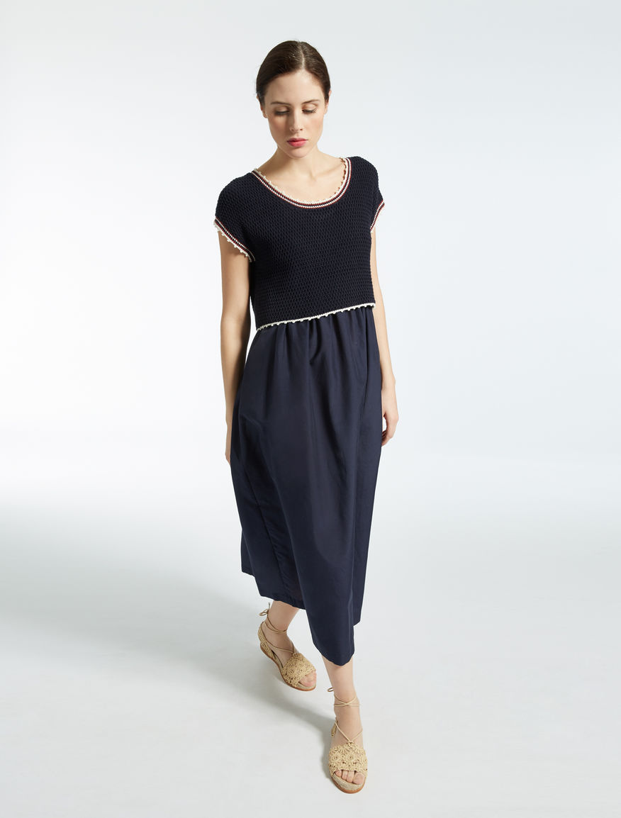 Silk and cotton voile dress Weekend Maxmara Silk and cotton voile dress Weekend Maxmara