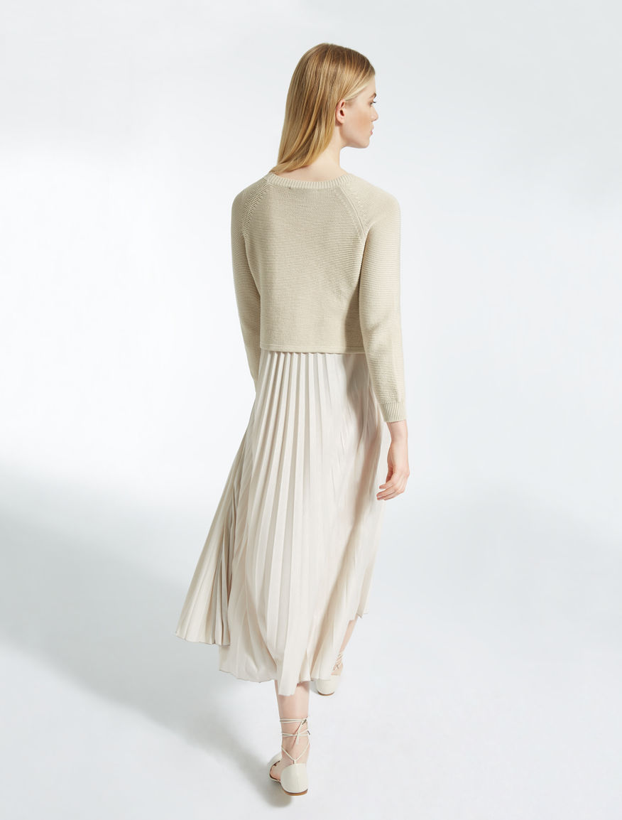 Cotton and jersey dress Weekend Maxmara Cotton and jersey dress Weekend Maxmara