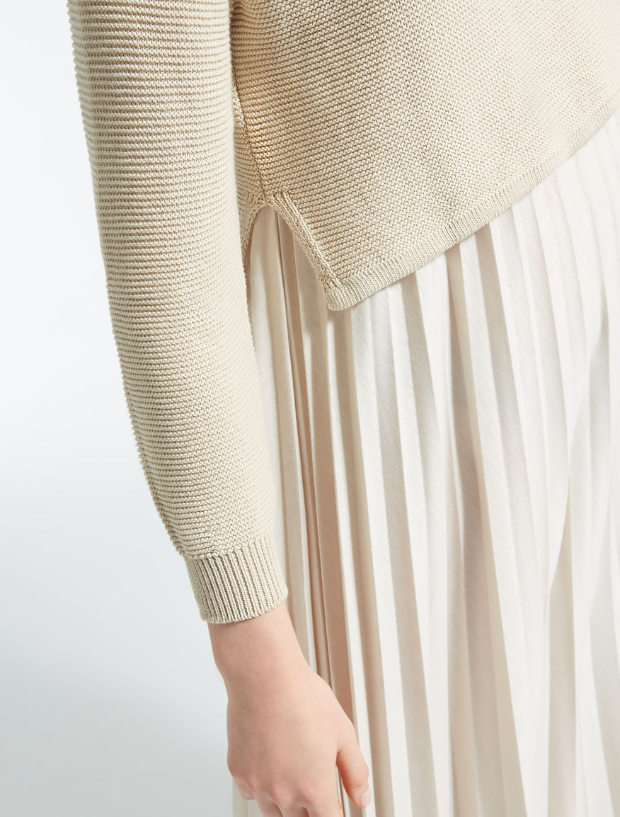 Cotton and jersey dress Weekend Maxmara Cotton and jersey dress Weekend Maxmara