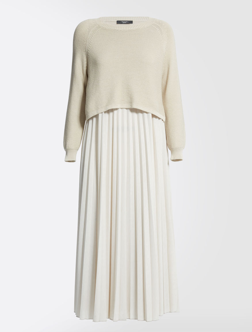 Cotton and jersey dress Weekend Maxmara Cotton and jersey dress Weekend Maxmara
