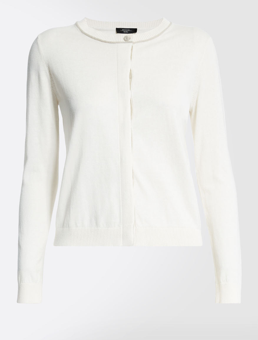 Silk and cotton cardigan Weekend Maxmara Silk and cotton cardigan Weekend Maxmara