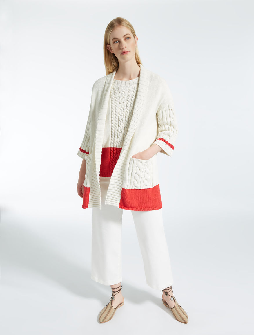 Cotton cardigan Weekend Maxmara Cotton cardigan Weekend Maxmara