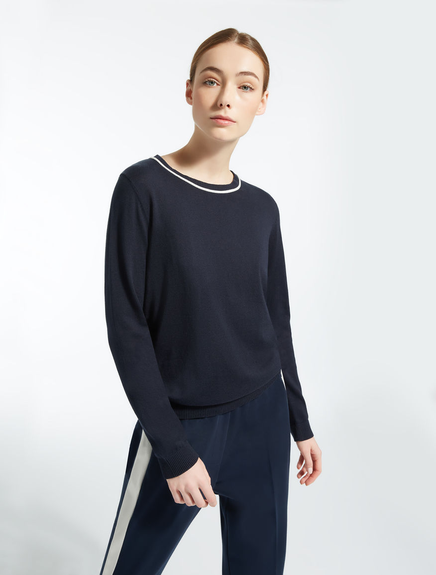 Silk and cotton sweater Weekend Maxmara Silk and cotton sweater Weekend Maxmara