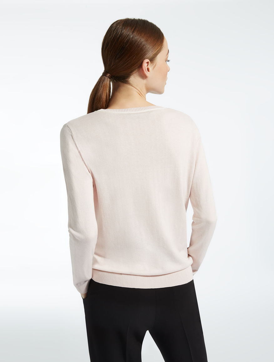 Silk and cotton sweater Weekend Maxmara Silk and cotton sweater Weekend Maxmara