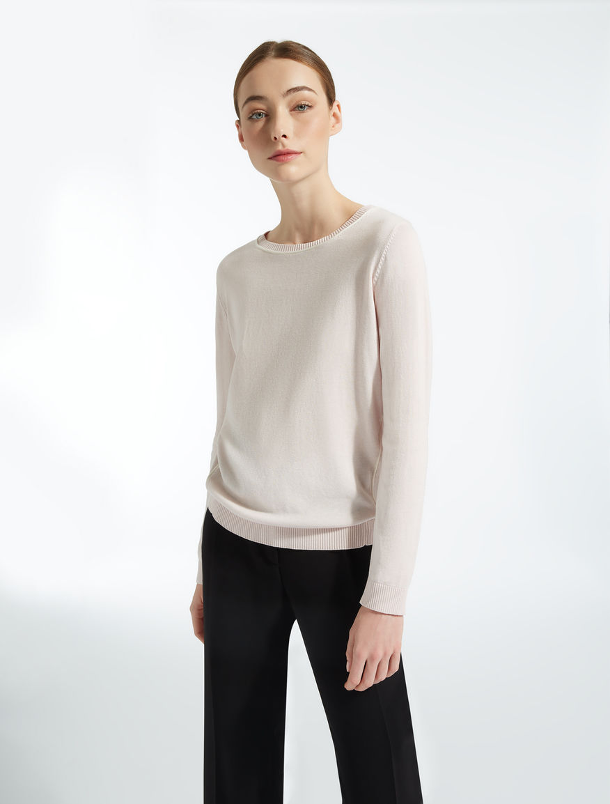 Silk and cotton sweater Weekend Maxmara Silk and cotton sweater Weekend Maxmara