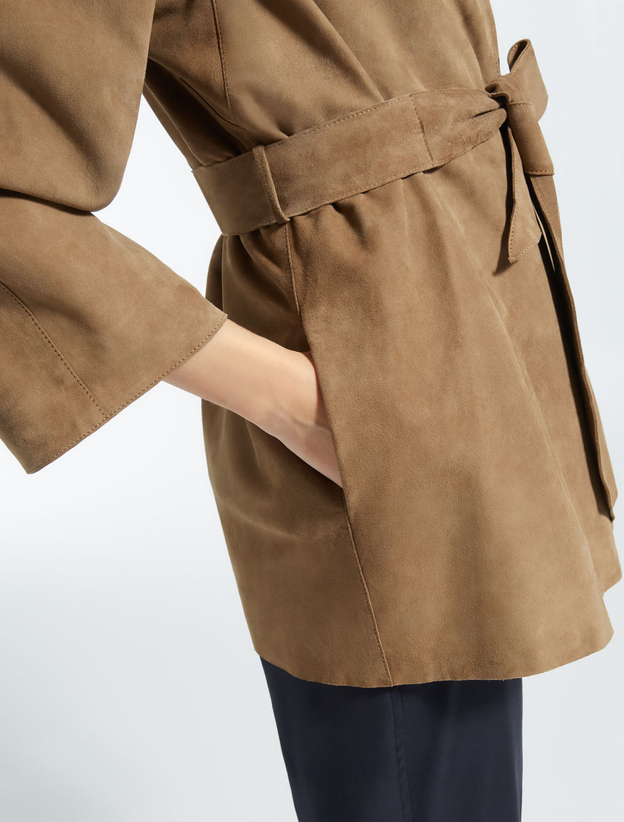 Suede jacket Weekend Maxmara Suede jacket Weekend Maxmara