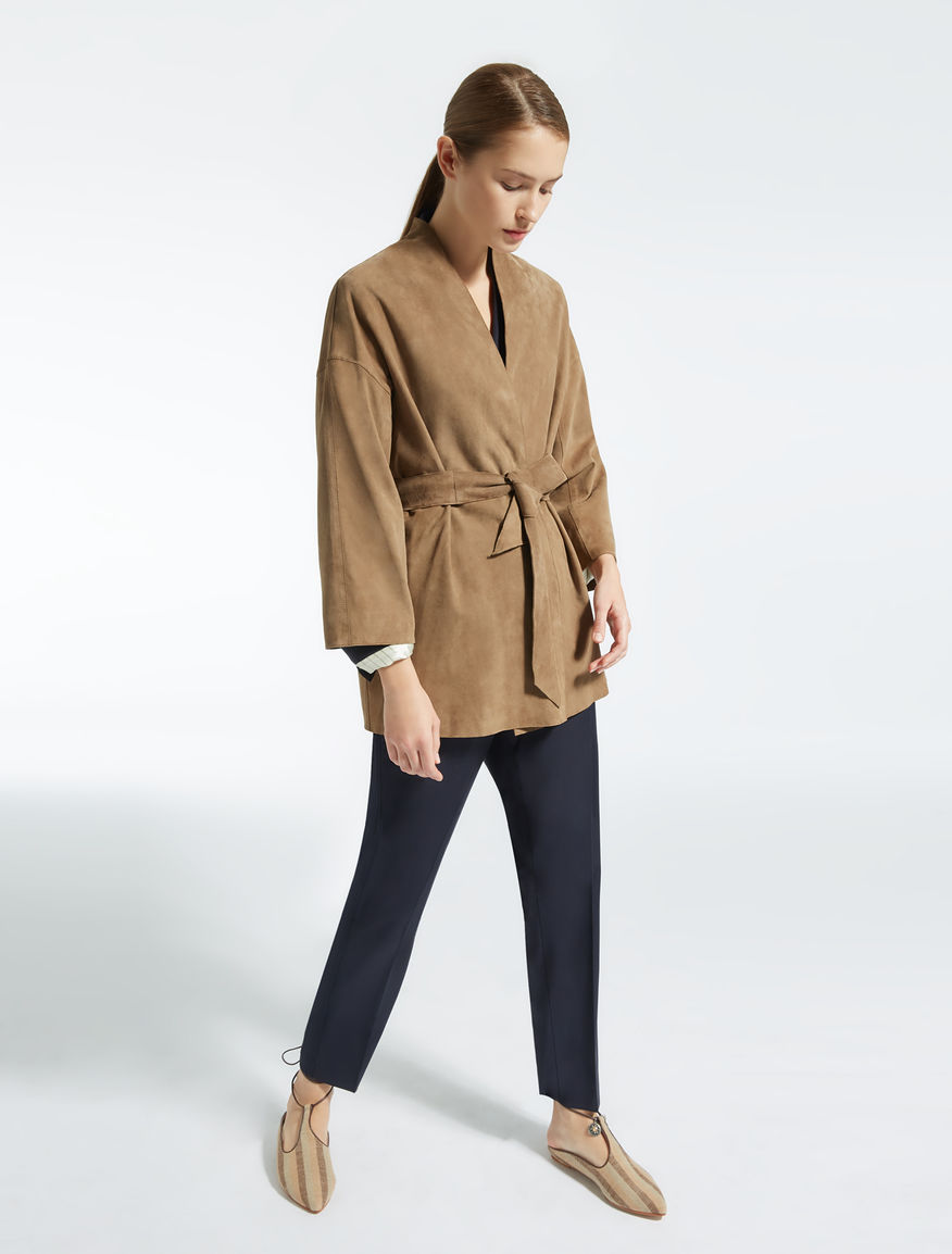 Suede jacket Weekend Maxmara Suede jacket Weekend Maxmara