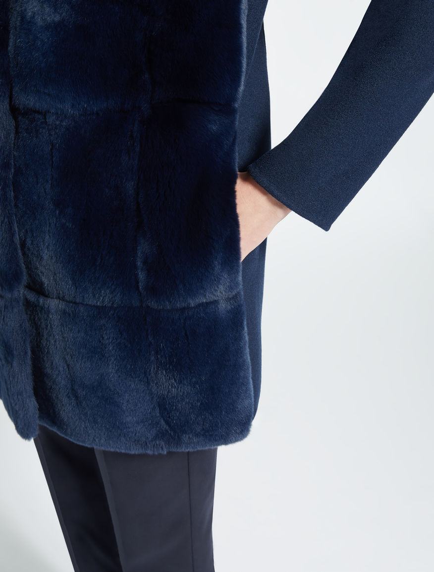 Rabbit fur coat Weekend Maxmara Rabbit fur coat Weekend Maxmara