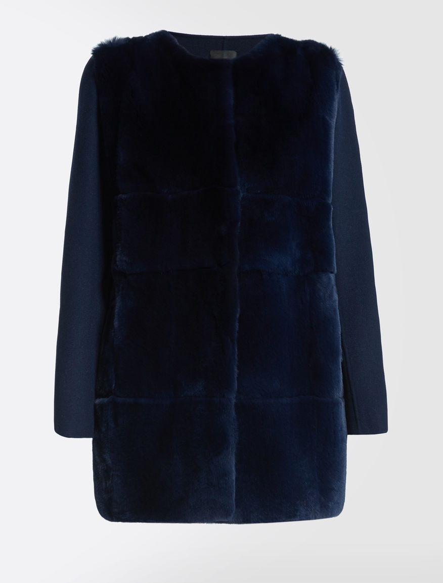 Rabbit fur coat Weekend Maxmara Rabbit fur coat Weekend Maxmara