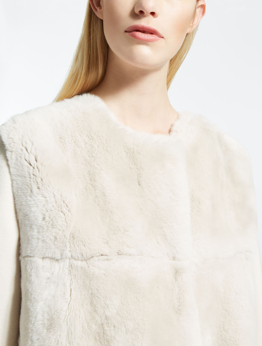 Rabbit fur coat Weekend Maxmara Rabbit fur coat Weekend Maxmara