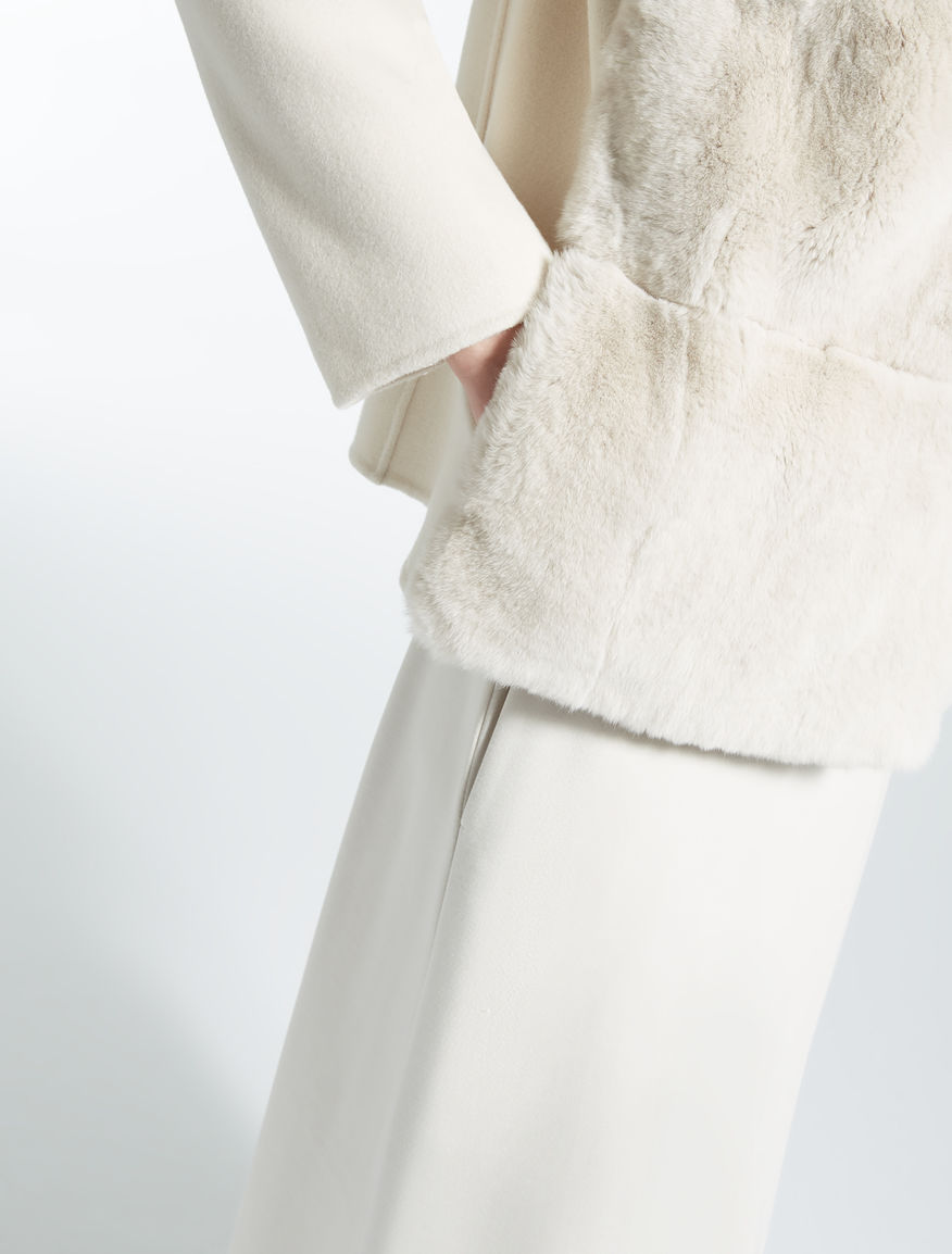 Rabbit fur coat Weekend Maxmara Rabbit fur coat Weekend Maxmara