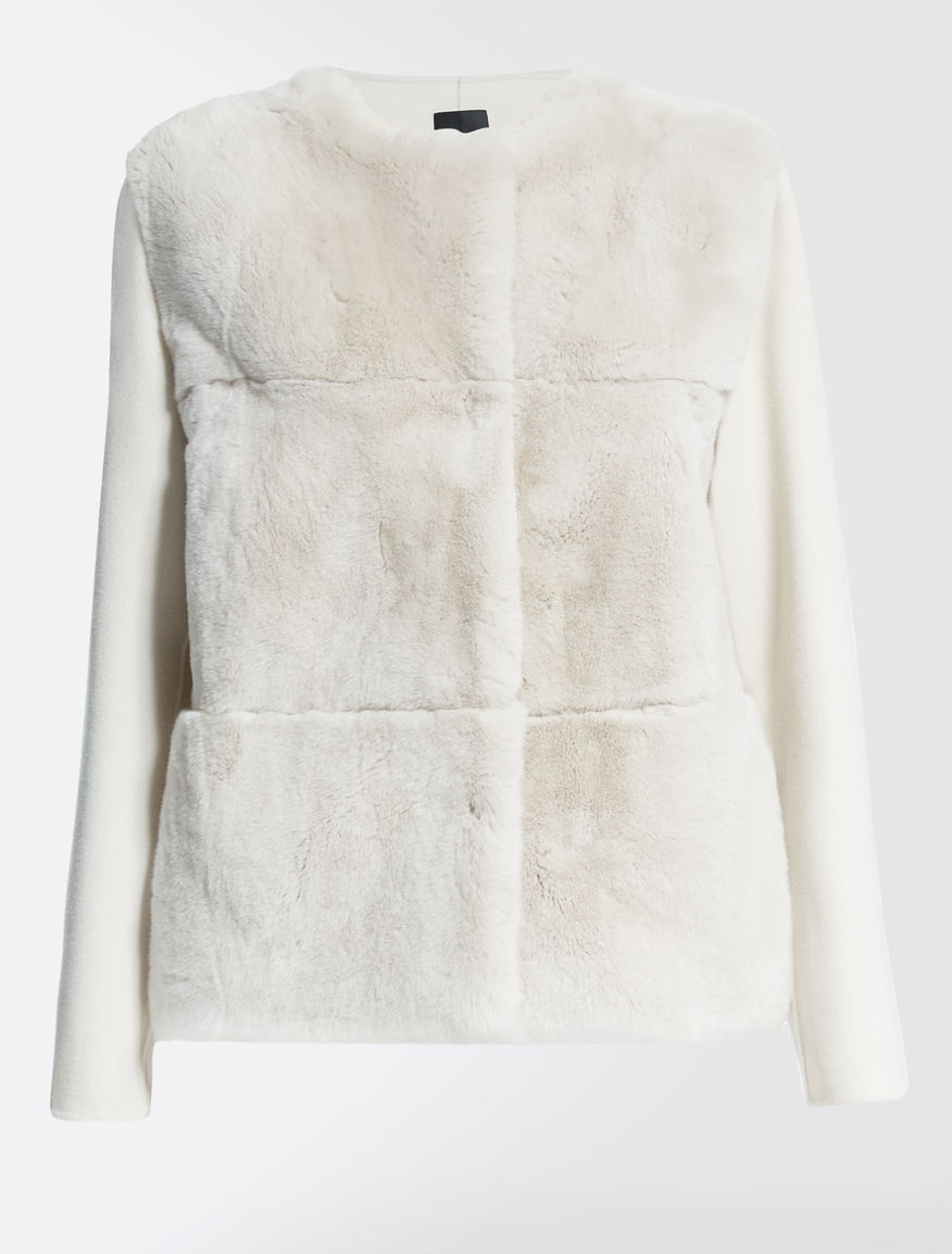 Rabbit fur coat Weekend Maxmara Rabbit fur coat Weekend Maxmara