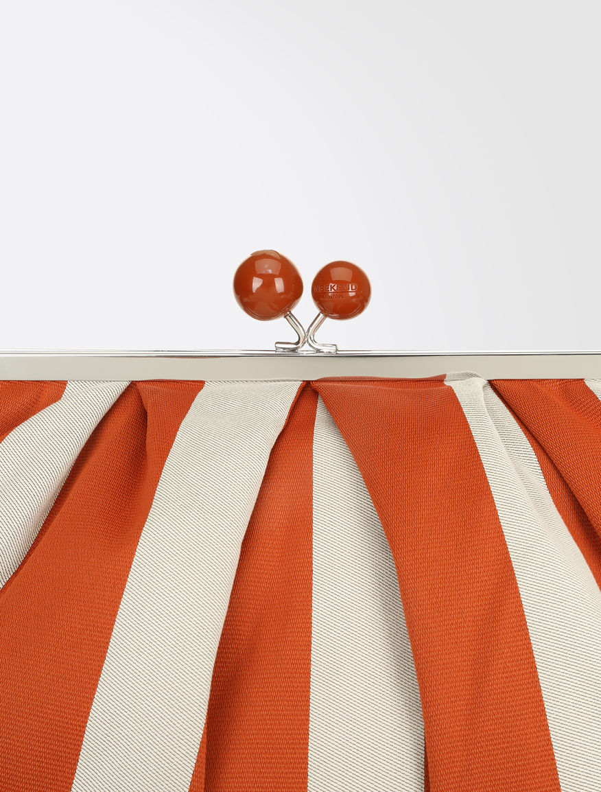 Striped cotton Maxi Pasticcino Bag Weekend Maxmara Striped cotton Maxi Pasticcino Bag Weekend Maxmara