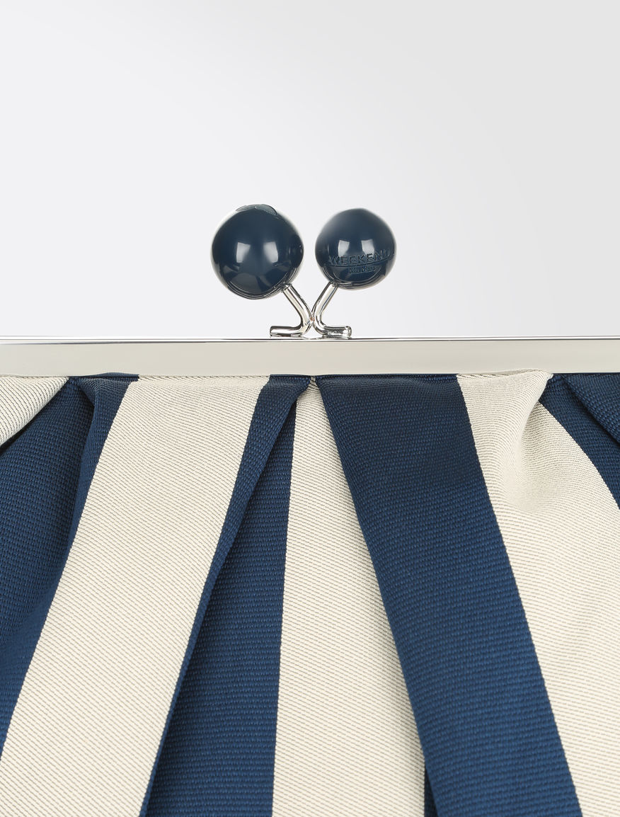 Striped cotton Maxi Pasticcino Bag Weekend Maxmara Striped cotton Maxi Pasticcino Bag Weekend Maxmara