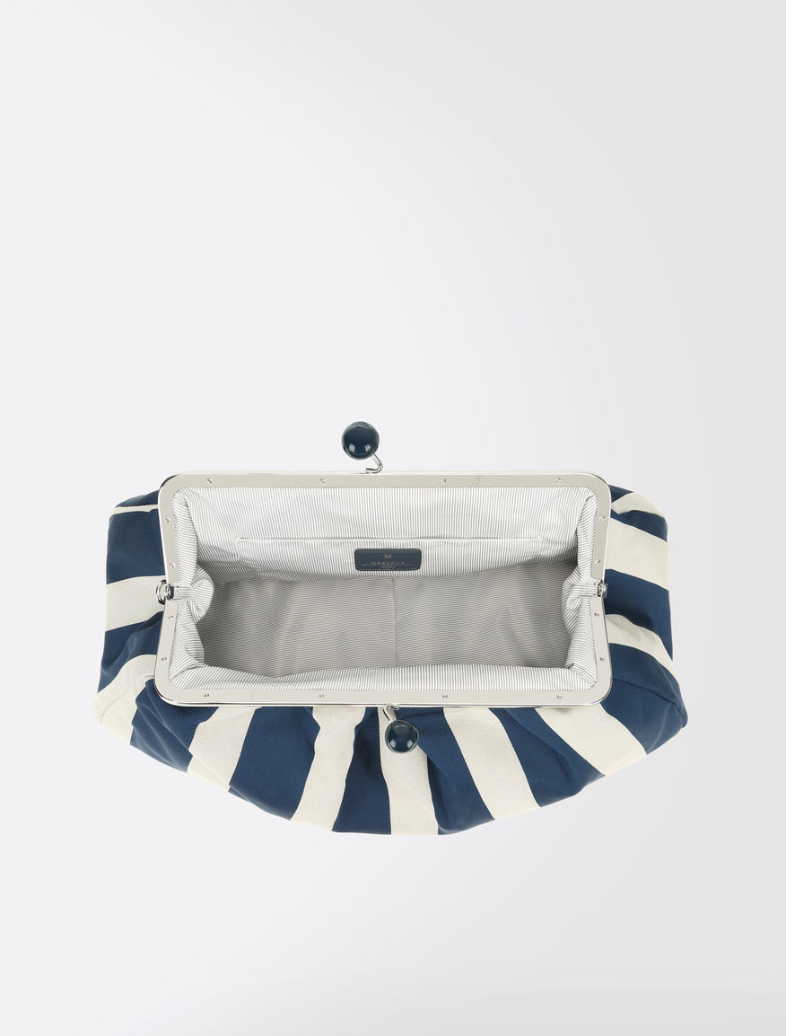 Striped cotton Maxi Pasticcino Bag Weekend Maxmara Striped cotton Maxi Pasticcino Bag Weekend Maxmara