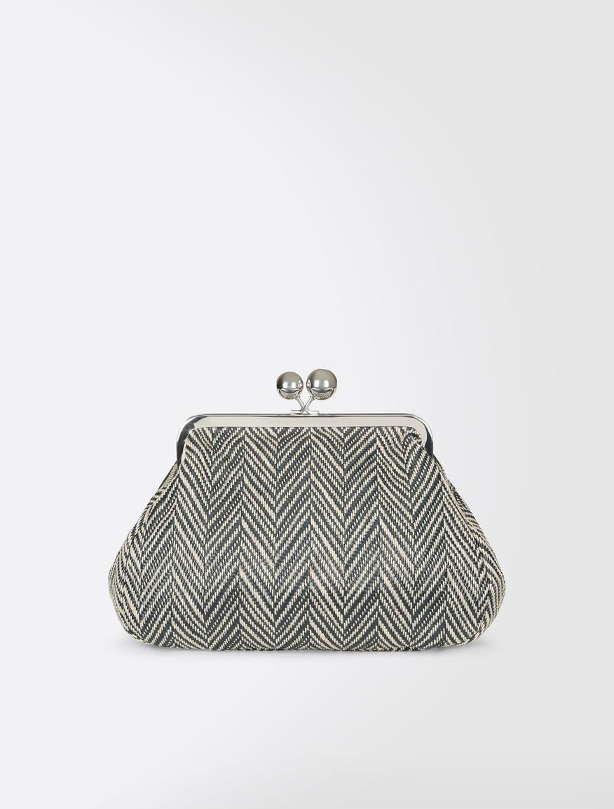 Medium Pasticcino Bag in linen blend Weekend Maxmara Medium Pasticcino Bag in linen blend Weekend Maxmara