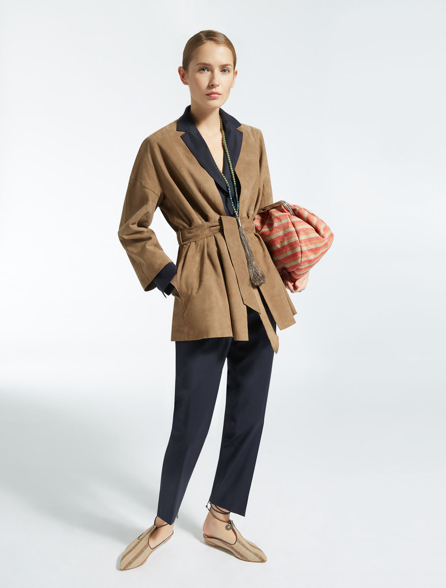 Maxi Pasticcino Bag in linen cloth Weekend Maxmara Maxi Pasticcino Bag in linen cloth Weekend Maxmara