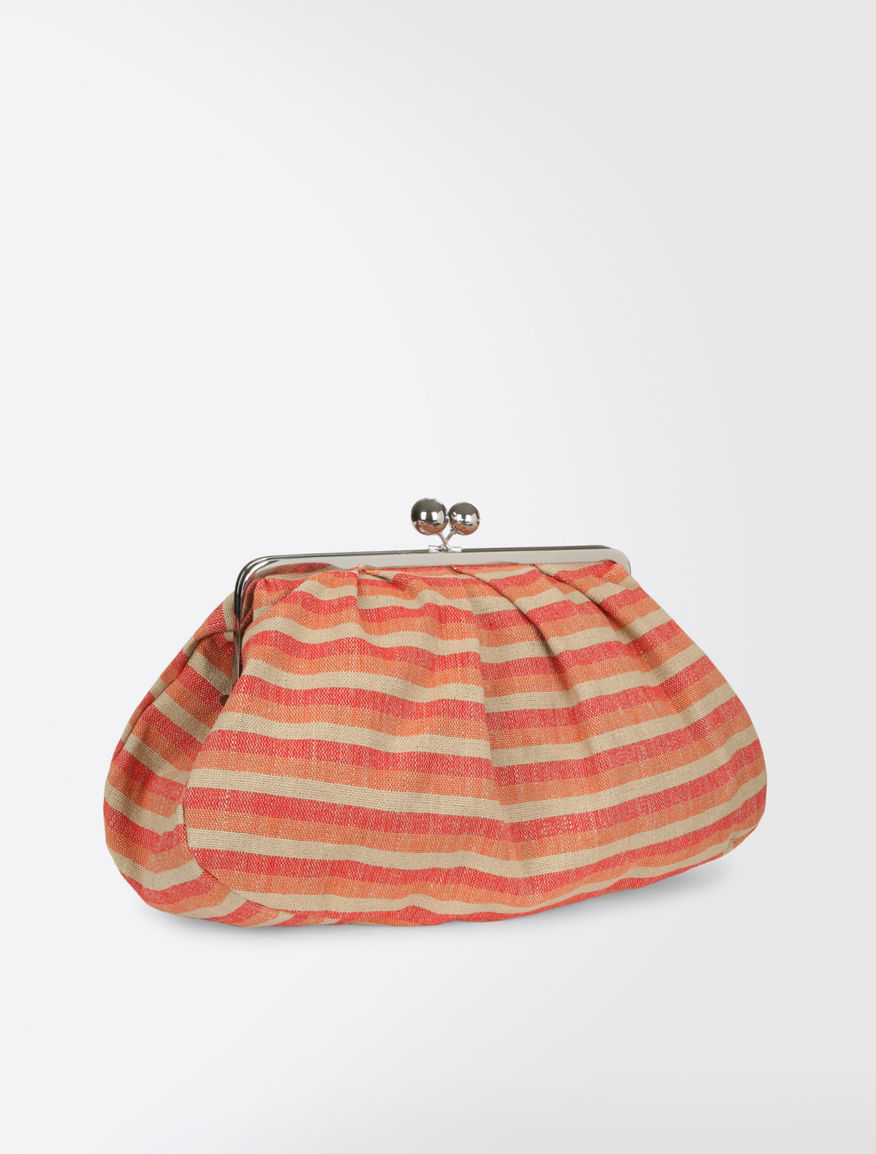 Maxi Pasticcino Bag in linen cloth Weekend Maxmara Maxi Pasticcino Bag in linen cloth Weekend Maxmara