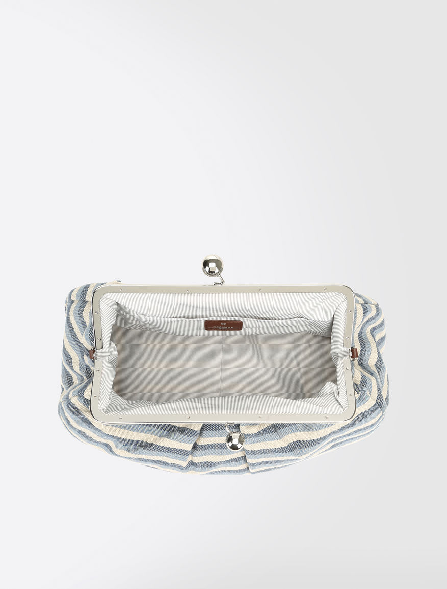 Maxi Pasticcino Bag in linen cloth Weekend Maxmara Maxi Pasticcino Bag in linen cloth Weekend Maxmara