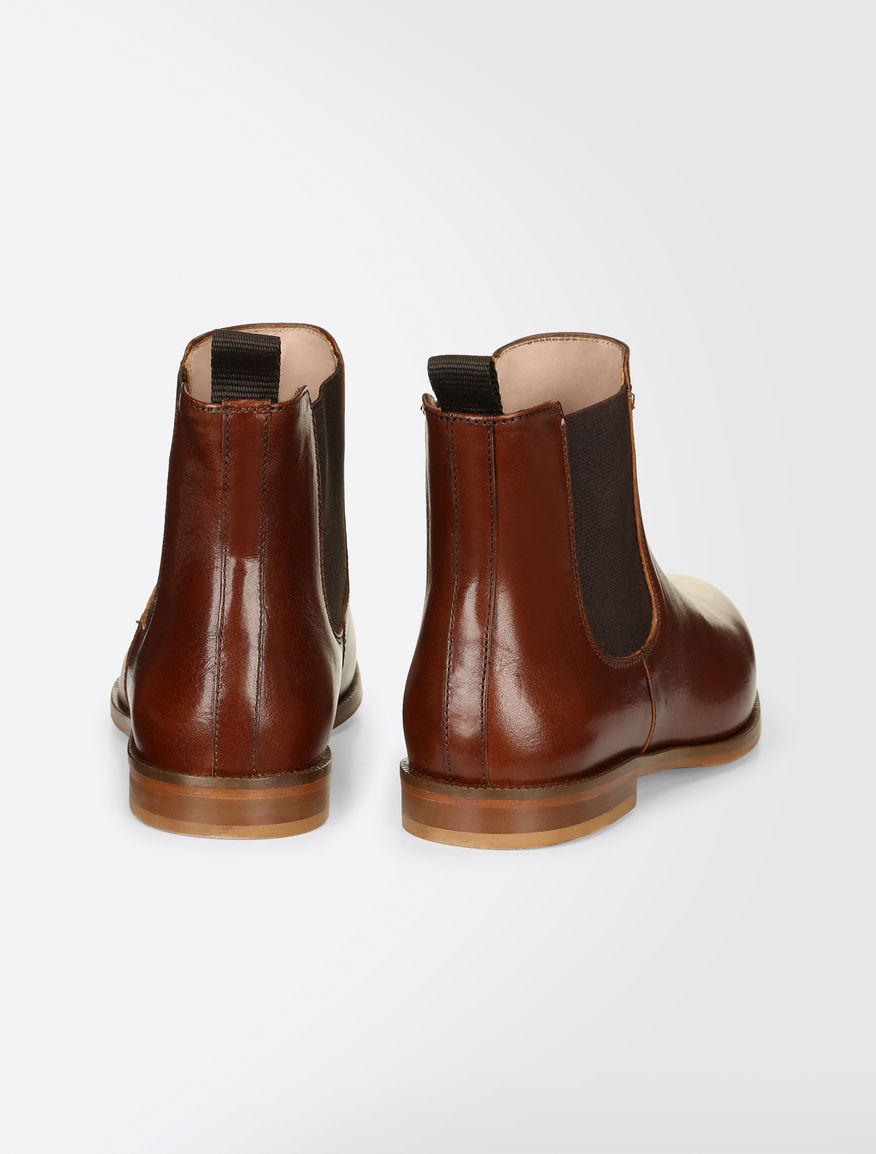 Leather Beatles boot Weekend Maxmara Leather Beatles boot Weekend Maxmara