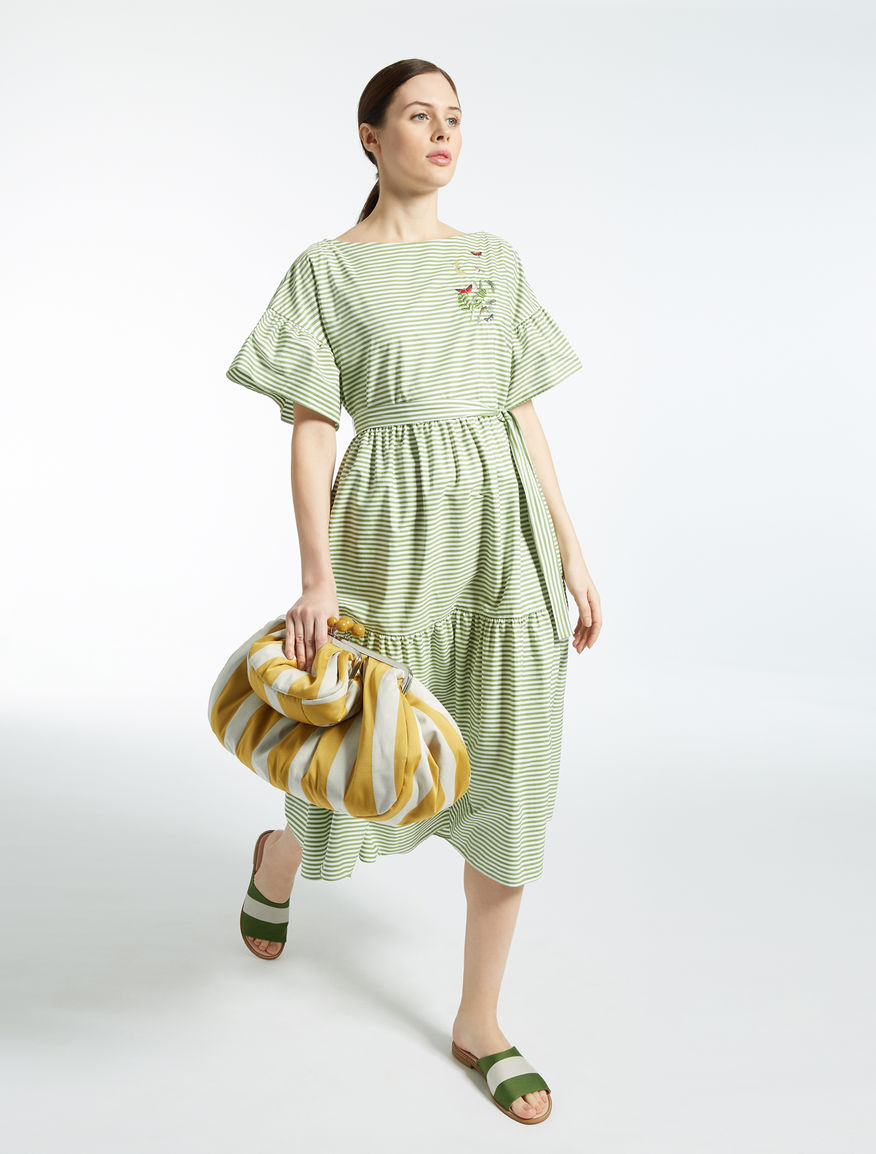 Striped cotton Mini Pasticcino Bag Weekend Maxmara Striped cotton Mini Pasticcino Bag Weekend Maxmara