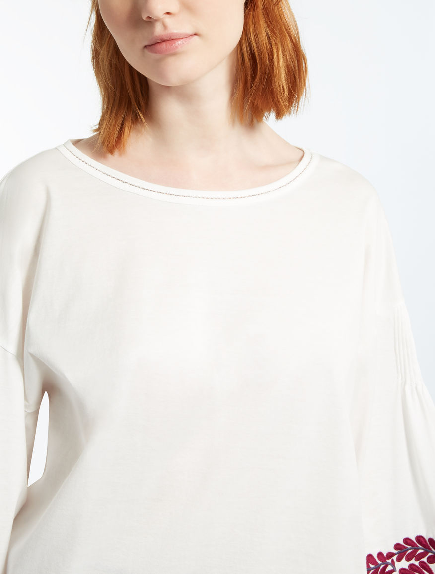 Cotton jersey T-shirt Weekend Maxmara Cotton jersey T-shirt Weekend Maxmara
